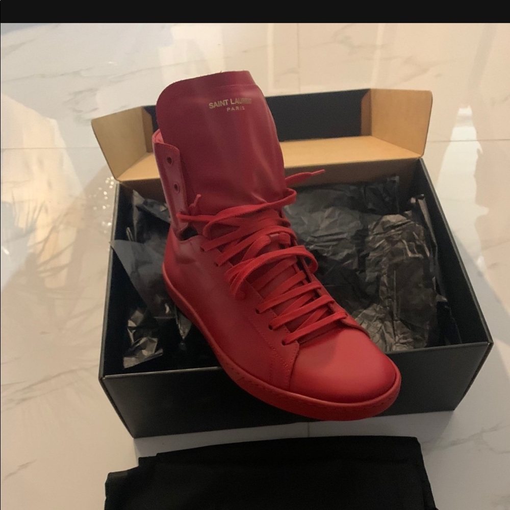 Saint Laurent high top sneakers - Picture 2 of 3